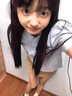 JRET法式正肩短袖藍(lán)色襯衫女夏季2025年新款襯衣修身小個(gè)子娃娃領(lǐng)上衣 藍(lán)色 L 曬單實(shí)拍圖
