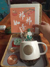 星巴克（Starbucks）馬克杯禮盒咖啡杯新婚禮物杯子限量版2025水杯陶瓷杯生日伴手禮品 柿子四方珍珠棉白色人魚(yú)杯禮盒 曬單實(shí)拍圖