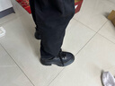 奧爾彼皮鞋男2025新款牛皮厚底德比鞋增高商務(wù)休閑英倫風圓頭高端男鞋 黑色【鏤空款內(nèi)增高】 39 【尺碼偏大，建議拍小一碼】 曬單實拍圖
