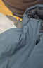 黑冰男士連帽棉服秋冬防風(fēng)保暖輕量夾克Primaloft戶(hù)外運動(dòng)棉服 F8001 鈷月藍 2XL 曬單實(shí)拍圖