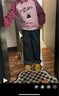 茵曼女童寬松牛仔褲磨邊褲腳2025春季兒童中大童休閑長(cháng)褲女孩褲子 牛仔藍 160 曬單實(shí)拍圖
