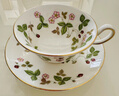 WEDGWOOD野草莓茶杯碟骨瓷咖啡杯碟下午茶壺杯碟商務禮新婚禮 野草莓花茶杯碟 曬單實拍圖