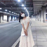 莫代爾碎花連衣裙2025夏季新款時(shí)尚清新甜美學(xué)院風(fēng)百搭A(yù)字薄款長裙子 杏色 M 95-105斤 曬單實(shí)拍圖