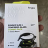 RingKe手表保護(hù)殼適用于三星Galaxy Watch手表殼輕薄硬殼鏤空外殼運(yùn)動殼膜套裝智能手表配件韓國 鈦黑表殼+1片鋼化膜 Galaxy Watch7 44mm 曬單實拍圖