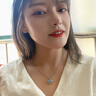 S999足銀吊墜單墜愛心四葉草墜子女款單獨小掛墜不含鏈純銀飾配件 【單吊墜無鏈】下單備注型號 曬單實拍圖