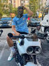 冰絲防曬面罩夏季男戶外騎車摩托車頭盔內(nèi)全臉頭套女騎行防風(fēng)頭巾 花紋黑【冰絲騎行頭套】 曬單實(shí)拍圖