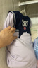 戴維貝拉（DAVE＆BELLA）【庫洛米聯(lián)名】女童套裝兒童衣服夏裝新款中大童網(wǎng)紗短裙兩件套 丁香紫【夏款】DB2241136 150 cm（建議身高140-150cm） 曬單實拍圖