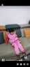 G.DUCKKIDS童裝女童春裝套裝兒童衣服女孩春秋季亮片兔子棒球服外套寶寶秋裝 粉色【紅袖亮片兔子款】 120 尺碼5~6歲【110-120cm】 曬單實拍圖