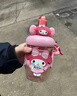 艾可思三麗鷗啵啵太空杯650ml 兒童吸管杯學(xué)飲杯學(xué)生水杯喝水杯男生女生 美樂(lè)蒂 650ml 曬單實(shí)拍圖