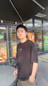 卡賓發(fā)泡工藝25春夏年輕化的字體設(shè)計(jì)拉漿工藝 煤黑色01 S/46/165  曬單實(shí)拍圖
