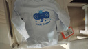 貝瑞加（Babyprints）兒童內(nèi)衣套裝男女寶寶秋衣秋褲2件套純棉家居服上衣褲子 藍(lán)象100 曬單實(shí)拍圖