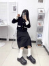 LeeXX WASSUP日本ZGP黑色6.0CM厚底洞洞鞋女款夏2025外穿增高踩屎感防滑涼拖鞋 3091-2白色 鉚釘機器人 37 38 曬單實拍圖