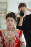 枝己秀禾服新中式2025新款新娘結(jié)婚禮服敬酒服龍鳳褂古裝嫁衣出閣服 HF013絲絨 L 曬單實(shí)拍圖