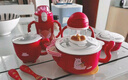 BABYCARE PHILEMONbabycare寶寶餐具禮盒兒童保溫杯注水保溫碗7件套生日滿(mǎn)月禮物 派對時(shí)光餐具七件套 曬單實(shí)拍圖