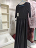 鉑朗尼奧高中生鋼琴演奏禮服女黑色晚禮服大合唱團(tuán)主持舞臺(tái)宴會(huì)表演長(zhǎng)裙 黑色 V領(lǐng)小亮片黑色 XL 曬單實(shí)拍圖