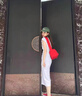 FSHE海邊度假法式白色連衣裙女夏季2025新款感顯瘦t恤開叉長(zhǎng)裙 白色【垂墜感獨(dú)特超好看冷淡系獨(dú) L 55/60kg 曬單實(shí)拍圖