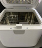海爾（Haier）消毒柜 嬰兒奶瓶殺菌消毒烘干一體機(jī) 72小時(shí)抑菌紫外線(xiàn)內(nèi)衣消毒柜 單燈管-白色 10L 紫外線(xiàn)消毒 U201 曬單實(shí)拍圖