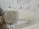 左都（ZUODU）太陽傘防曬防紫外線超輕小巧便攜防曬女黑膠晴雨兩用口袋遮陽傘 【云朵白】燙金愛心+布套 8骨 曬單實(shí)拍圖