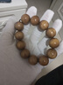 龍隱  金絲楠木手串陰沉木烏木老料佛珠念珠文玩木質(zhì)送男女友禮物 滿(mǎn)金絲不帶水波  20mm*12顆 曬單實(shí)拍圖