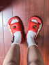 chedoir2025新款鴛鴦蘋(píng)果拖鞋女夏季室內戶(hù)外舒適情侶一字拖鞋男 紅蘋(píng)果 36-37 【適合36-37碼】 曬單實(shí)拍圖