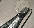 威克多（VICTOR）勝利羽毛球拍全碳素進(jìn)攻型小白隼TK-HAWK/A 4U 穿線(xiàn)拍 曬單實(shí)拍圖