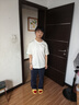 名創(chuàng  )優(yōu)品短袖t恤女夏季薄款女裝2025新款上衣初中學(xué)生寬松純棉百搭半袖衫 【純棉短袖】奶白(木棉羊胸標) M 160 (不褪色 不變形) 曬單實(shí)拍圖