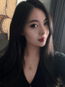 唯一（Winy）銀項鏈好運蓮蓮和田玉吊墜女士2025新款生日情人節禮物送女友老婆 曬單實(shí)拍圖