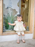 優(yōu)奇女寶寶短袖短褲2026新款夏季薄款嬰兒洋氣可愛(ài)小套裝女童一歲衣服 夏日小花套裝 80 曬單實(shí)拍圖
