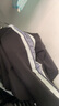 港埔潮對號棒球服男士ins潮立領(lǐng)胖子港風(fēng)春秋夏季大碼外套潮牌教練夾克 黑色 XL 曬單實(shí)拍圖