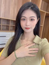 中國黃金琉璃翠玉手鏈女綠玉髓手串時尚七夕情人節(jié)禮物送女友老婆紀念日 琉璃翠綠玉髓手串 曬單實拍圖