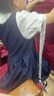 E·LAND KIDS衣戀【博主同款】海鹽少女 夏新品女童泡泡袖假兩件連衣裙 Navy藏青色/59 150 cm 曬單實(shí)拍圖