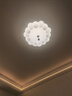 一格照明（YIGELIGHTING）LED云朵燈主臥室燈吸頂燈法式中古燈兒童房燈具書房南瓜燈具套餐 全光譜_直徑48CM無(wú)極調(diào)光 曬單實(shí)拍圖