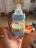 MAM寬口徑PPSU奶瓶美安萌新生兒嬰兒奶瓶防脹氣奶耐摔耐磨小晶瓶 八孔防脹氣-藍(lán)色恐龍 160ml -配1段奶嘴 曬單實拍圖