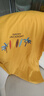 夏季女裝短袖t恤女純棉韓版大碼休閑時(shí)尚印花寬松百搭上衣體恤衫 黃色椰樹(shù) XL碼【建議115-125斤】 曬單實(shí)拍圖