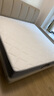 慕思（de RUCCI）懸浮床 雙人床1.8米2米簡約臥室家具婚床進口真皮齊邊皮藝床 懸浮款(深米色)-BCW1-130 1800*2000 曬單實拍圖