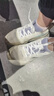 LPF鞋帶懶人免系男款女款兒童卡扣免綁彈力扁平松緊小白鞋運動(dòng)鞋板鞋 【8mm鞋帶+吸扣】白色1雙 曬單實(shí)拍圖