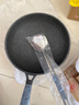 愛仕達(dá)（ASD） 炒鍋不粘鍋 魔法石耐磨可用鐵鏟 家用無油煙 燃?xì)饷骰痣姶艩t適用 灰【精美禮盒】150w次耐磨- 30cm 曬單實(shí)拍圖