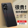 joyme 適用 榮耀400pro手機殼榮耀100/200手機套榮耀300ultra保護套真素皮套帶鏡頭圈全包防摔商務(wù)外殼 榮耀300pro【石墨黑】 素皮殼 曬單實(shí)拍圖