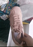 TOOMANYSHOES【明星同款】左岸咖啡25新款德訓(xùn)鞋休閑平底運(yùn)動(dòng)鞋夏季板鞋送女友 粉色 39 曬單實(shí)拍圖