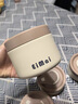 膳魔師（THERMOS）不銹鋼飯盒24小時(shí)超長(zhǎng)保溫冬天新款上班族餐盒便當(dāng)盒帶飯桶保溫盒 奶芙咖四層2300ml真空保溫99送 曬單實(shí)拍圖