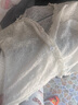 Jret配吊帶裙子的披肩罩衫女士防曬衣夏季2025小外套外搭開(kāi)衫薄款仙氣 杏色 XL 曬單實(shí)拍圖