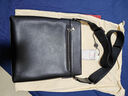 金利來(lái)男士單肩包斜挎包頭層牛皮男包包2026年新款大容量挎包隨身真 黑色FA103030-111 曬單實(shí)拍圖