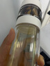 物生物（RELEA）玻璃杯雙層水杯茶水分離泡茶杯男女士便攜耐高溫辦公茶杯子禮物 白色（雙層）380ml 曬單實(shí)拍圖