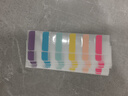 DSB（迪士比）索引貼便利貼索引標(biāo)簽貼指示貼記事貼防水便簽貼紙標(biāo)簽紙  熒光色 大號(hào) 60枚 0612L 曬單實(shí)拍圖