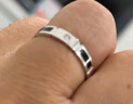 DR對(duì)戒情侶K金鉆戒結(jié)婚訂婚求婚鉆石戒指禮物YOU&ME情見 女戒 曬單實(shí)拍圖