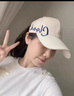CARNEGIE&KEITH可扎高馬尾棒球帽女2025新款鴨舌帽防曬帽空頂遮陽(yáng)帽夏季太陽(yáng)帽子 【米白色】半空頂寬帽檐顯臉小 均碼 曬單實(shí)拍圖