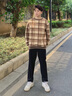 卡賓（CABBEEN）【吸濕透氣】休閑褲男萊賽爾面料2025夏季新款戶(hù)外拉鏈口袋 煤黑色01 M /170/48 曬單實(shí)拍圖