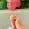 中國黃金  999足金星星耳釘女簡約耳墜首飾品生日七夕節(jié)禮物送女友 【浪漫玫瑰禮盒】*八倉發(fā)貨*當(dāng)/次日達 曬單實拍圖