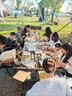 硯璽非遺竹編畫手工diy材料包兒童幼兒園團(tuán)建暖場活動(dòng)新年元旦節(jié)禮物 彩-柿柿如意【22*22CM】 曬單實(shí)拍圖