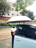 明佳匠三人大號超大傘晴雨兩用加固加厚結實(shí)抗風(fēng)傘男女手動(dòng)防曬遮陽(yáng)雨傘 梧桐米【加厚黑膠-12骨超大傘】 【終身質(zhì)保-漏雨包換-加厚黑膠】 曬單實(shí)拍圖